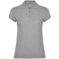 Dames Polo Star Roly PO6634 Heather Grey